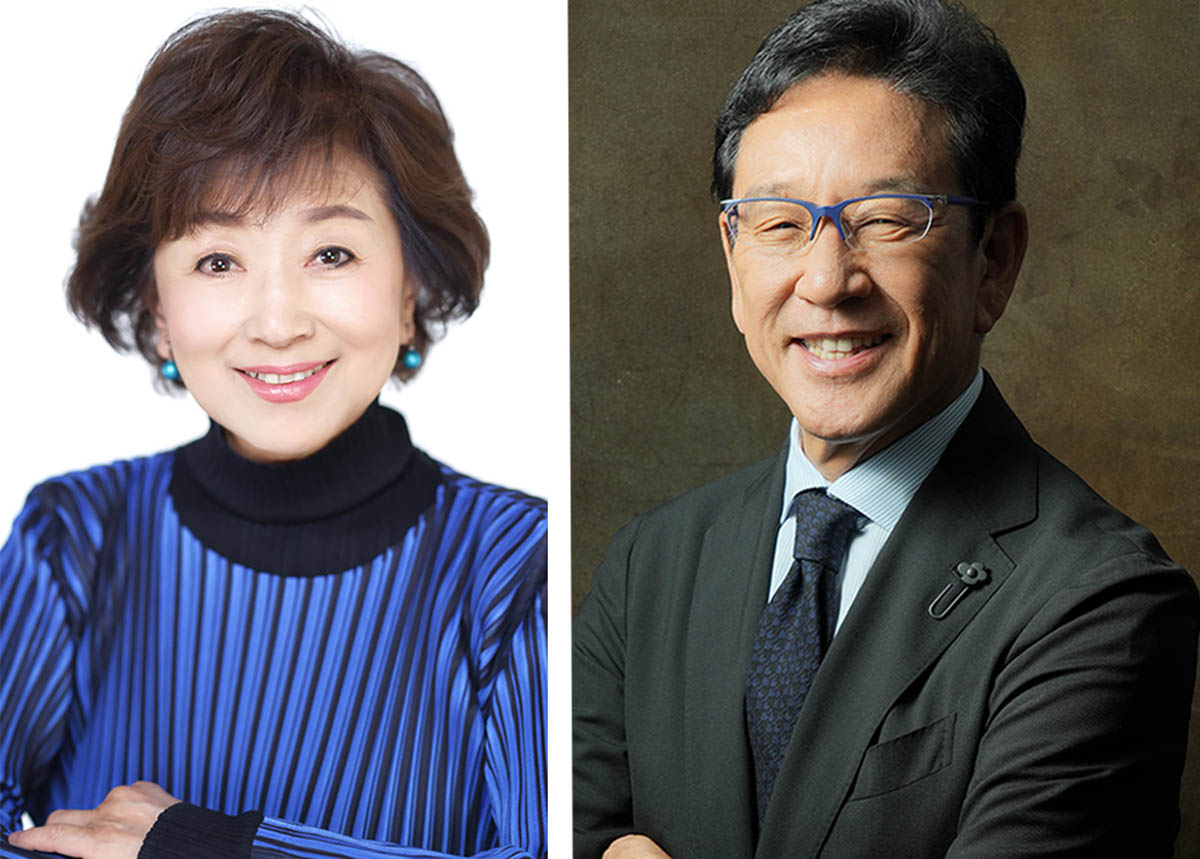 竹村亞希子氏と栗山英樹氏